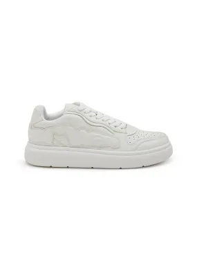 -----------ALEXANDERWANG  ---- ------------ ----Cloud Puff Logo Leather Sneakers --