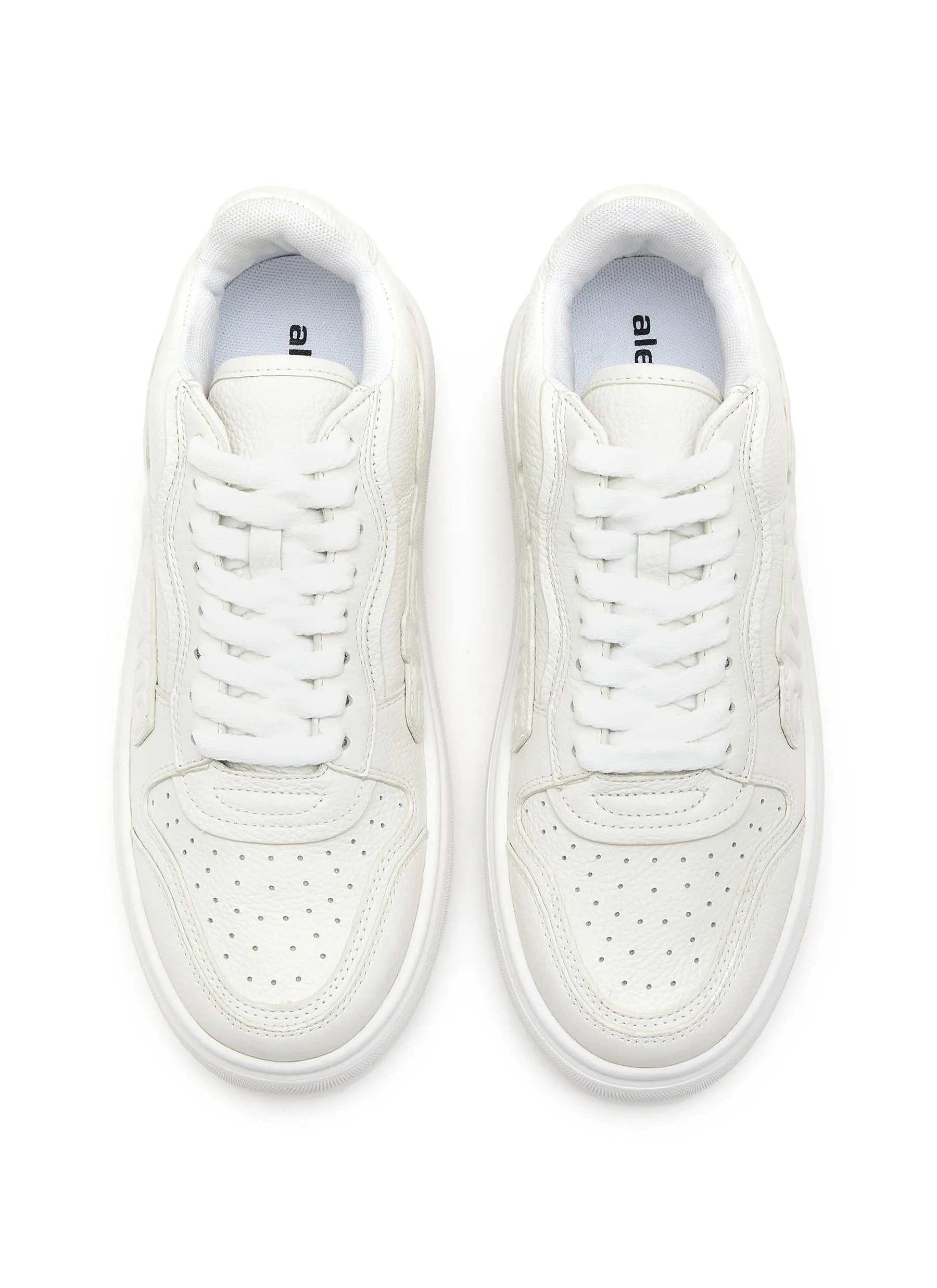 -----------ALEXANDERWANG  ---- ------------ ----Cloud Puff Logo Leather Sneakers --