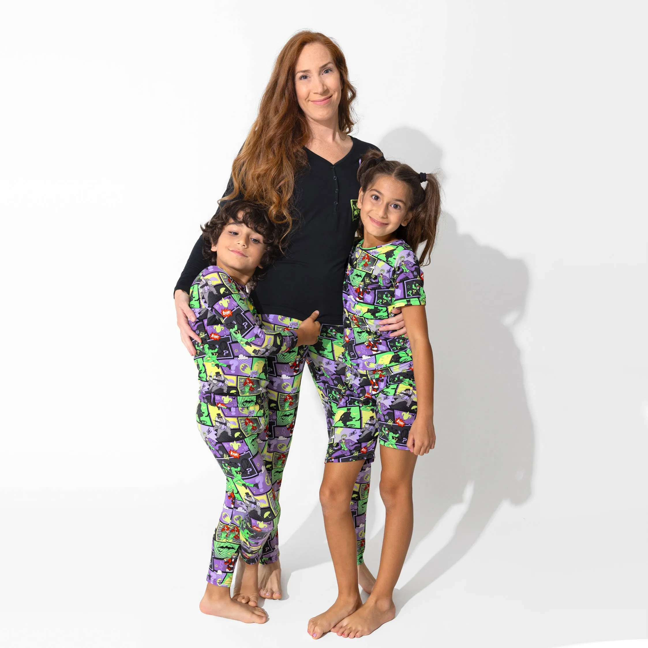 ---Batman Baddies Bamboo Women's Pajama Set--