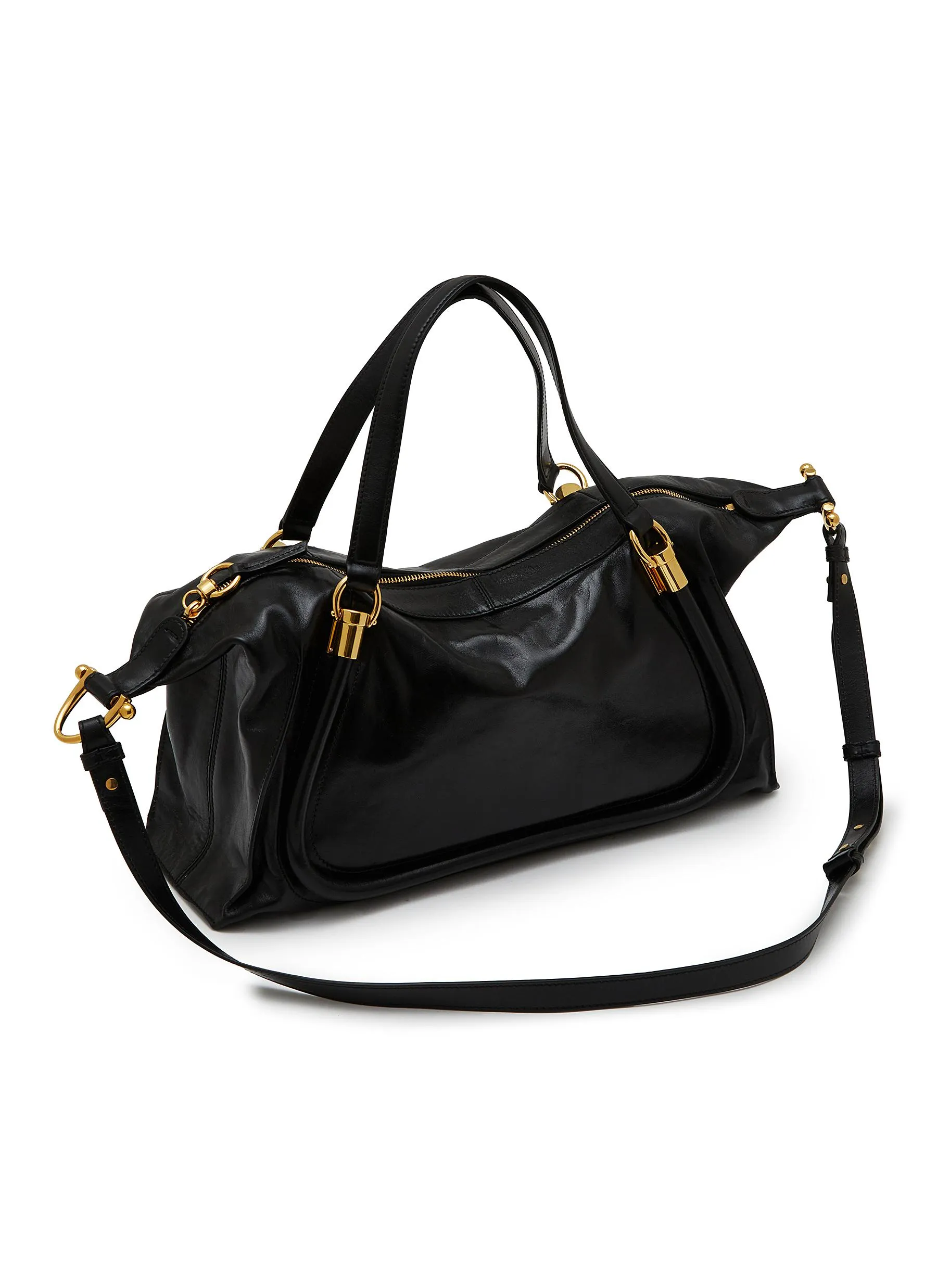 -----------CHLOÉ ---- ------------ ----Paraty 24 Calfskin Shoulder Bag --