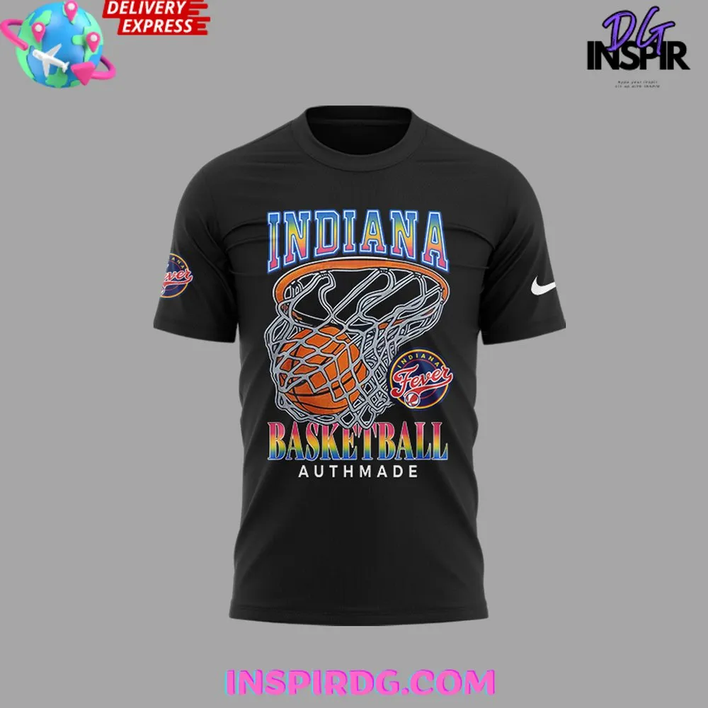 -Indiana Fever Basketball Authmade Caitlin Clark T-Shirt