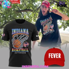 -Indiana Fever Basketball Authmade Caitlin Clark T-Shirt