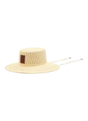 -----------JANESSA LEONÉ ---- ------------ ----Panama Straw Hat --