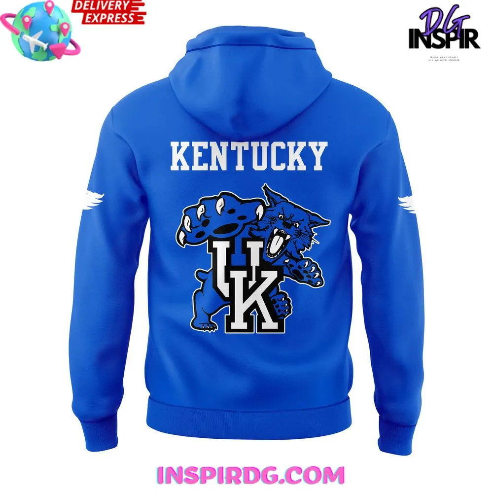 -Kentucky Wildcats SEC Uniform 2024 Blue Hoodie