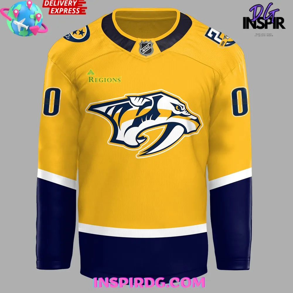 -Nashville Predators Regions 2024 Hockey Jersey