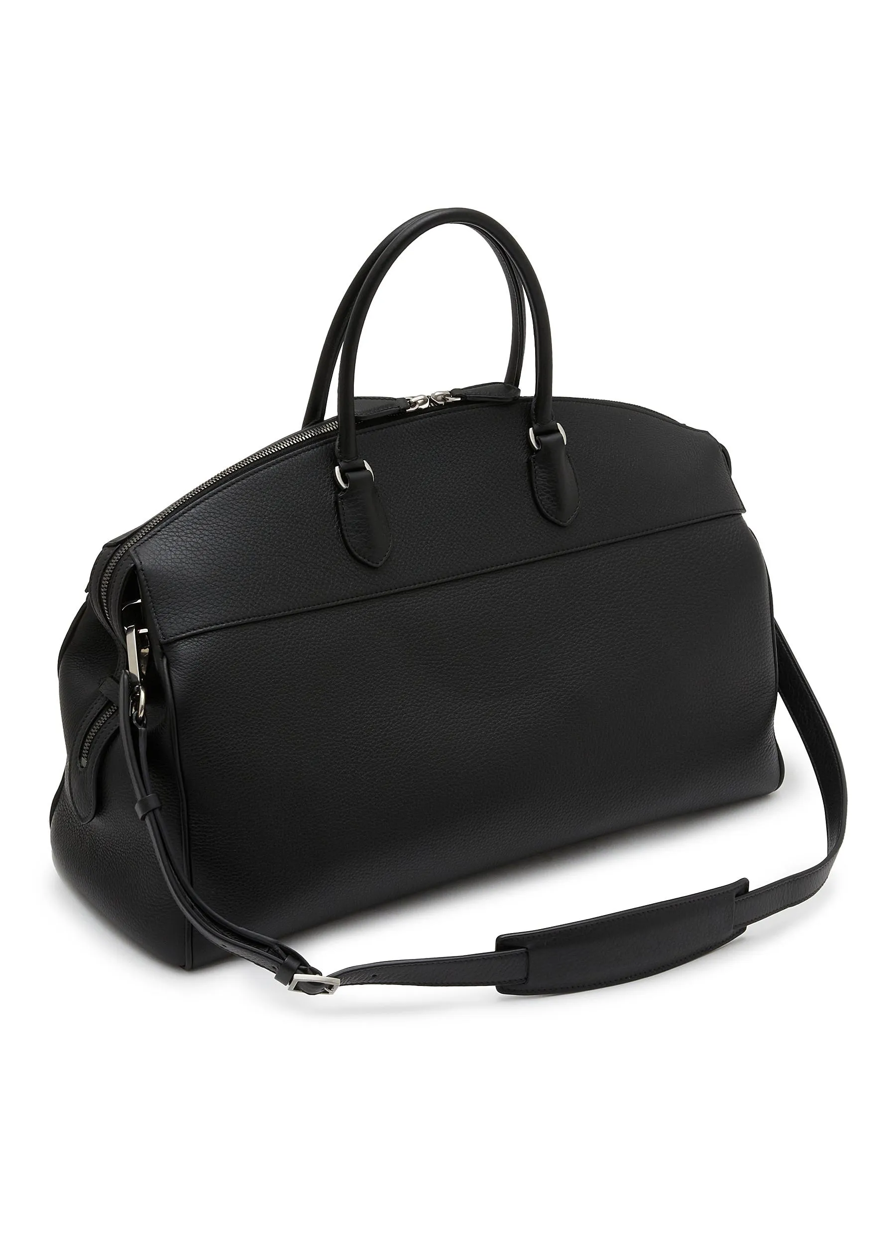 -----------THE ROW  ---- ------------ ----George Grained Leather Duffle Bag --