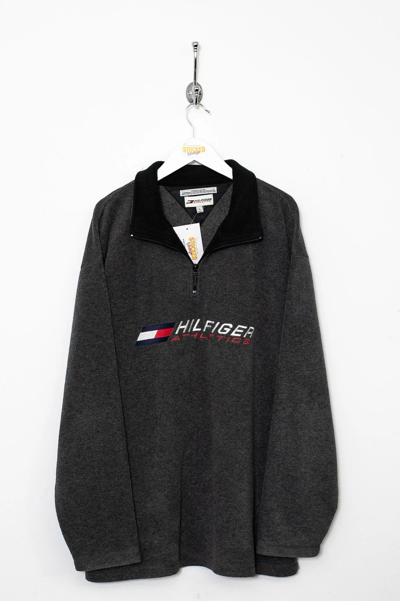 00s Tommy Hilfiger 1/4 Zip Fleece (L)