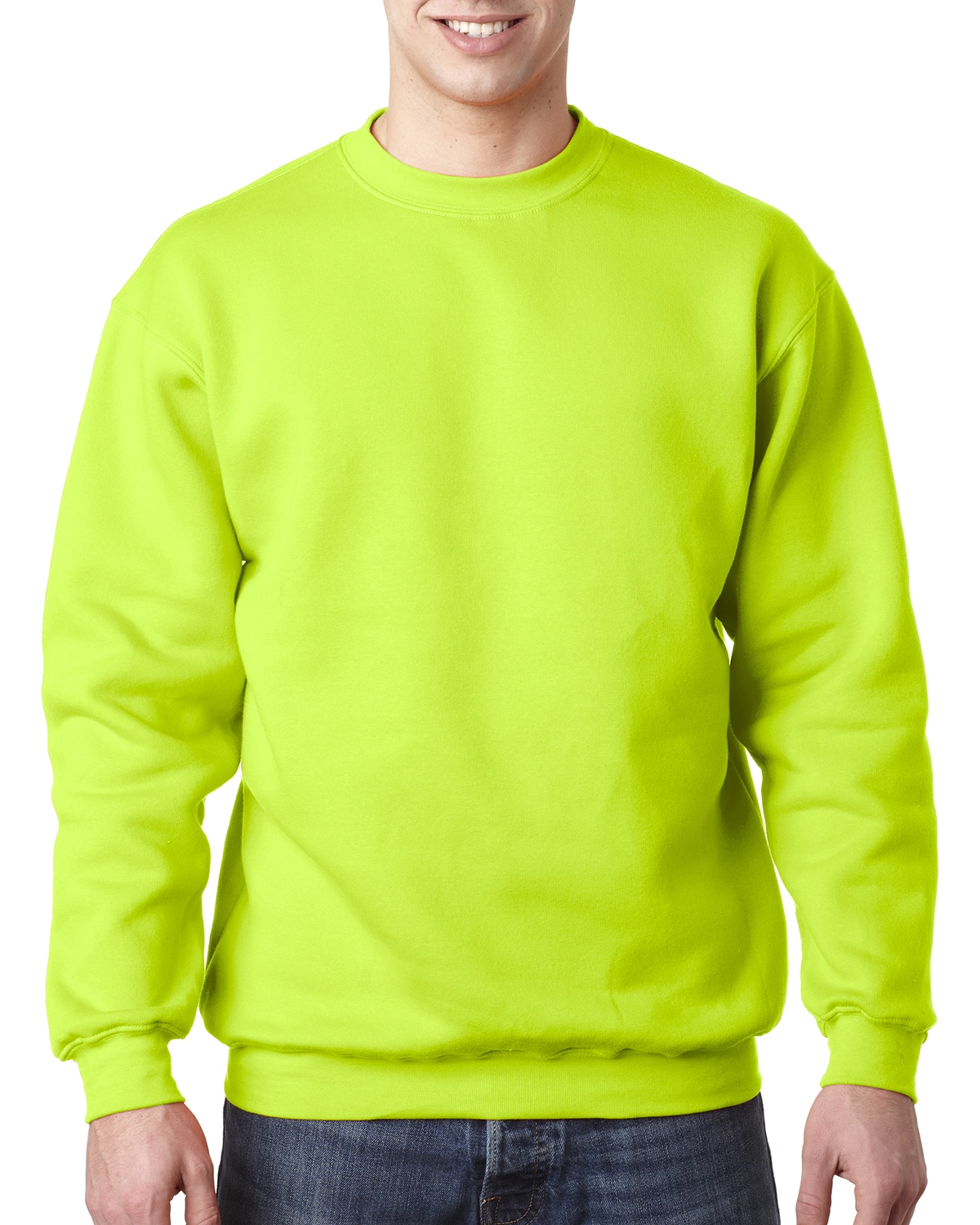 1102 Bayside Fleece Crew Neck Pullover SKU: 1102