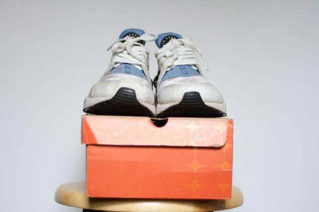 2000 Nike Air Huarache LE Columbia Blue 609020 141 9.5 OG vi