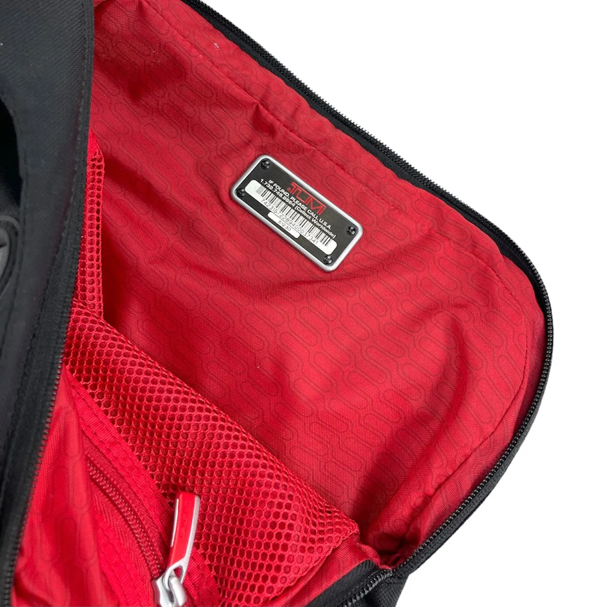 2000s Tumi travel side bag