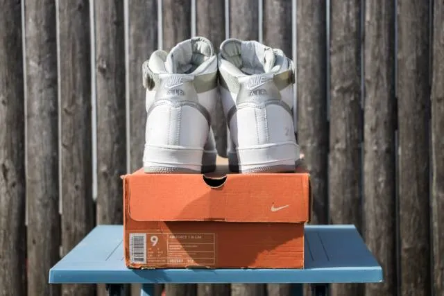 2002 Nike Air Force 1 Hi L/M 20th ANNIVERSARY 302347 102 VND