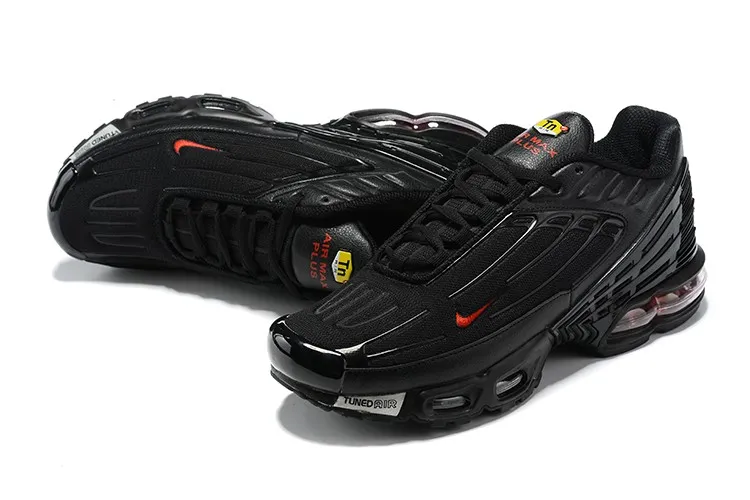 2021 Nike Air Max Plus 3 Black University Red CD0471-003