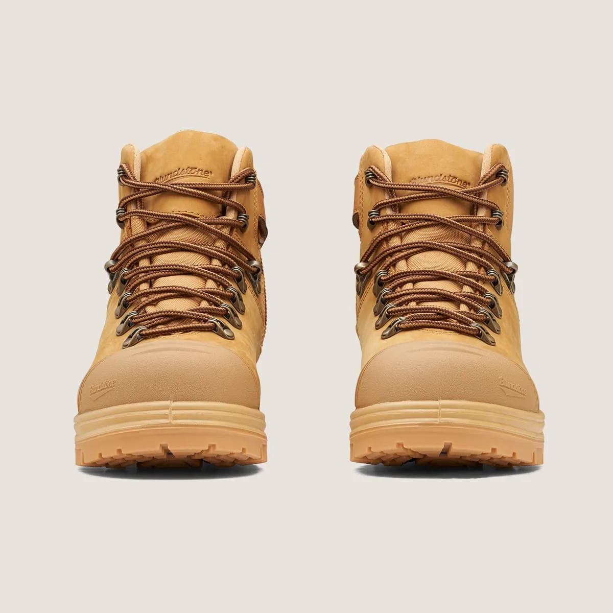 243 Wheat Water-Resistant Nubuck Safety Boot