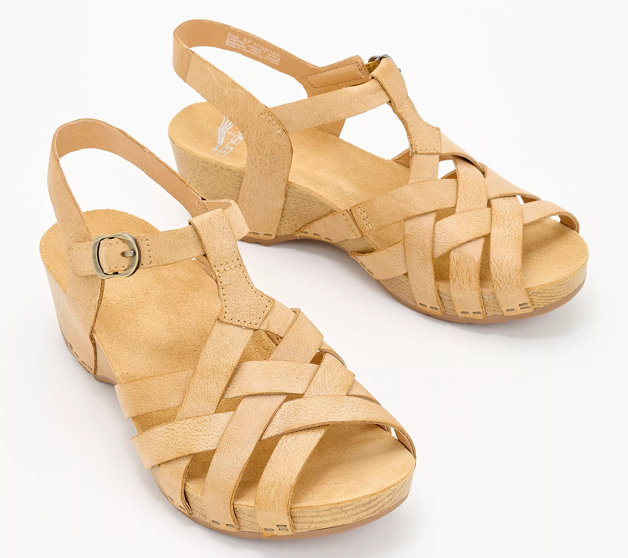 "As Is" Dansko Leather Gladiator Sandals- Tinley