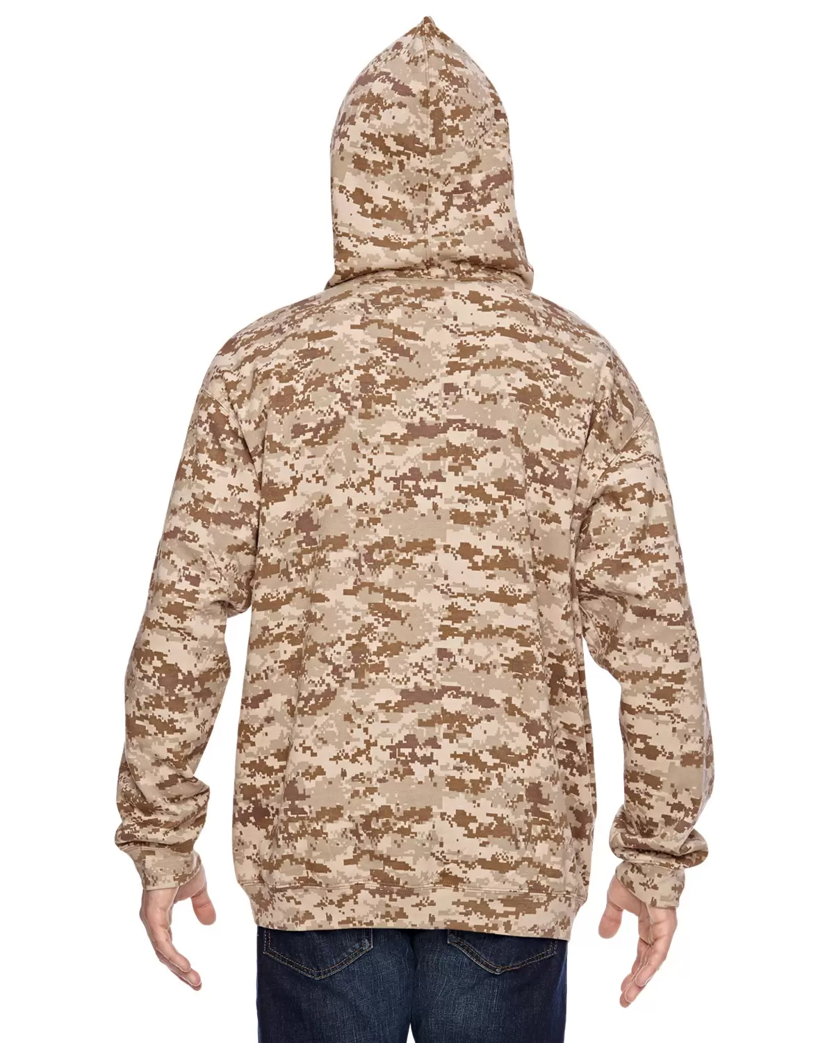 3969 Code V Camouflage Pullover Hooded Sweatshirt  SKU: 3969