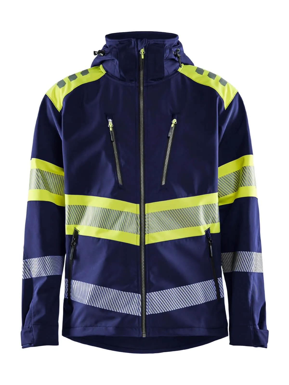 4494-2513 High Vis Work Jacket Softshell - Blåkläder