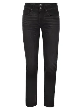 7 For All Mankind Slimmy Tapered Skinny Medium Waisted Jeans