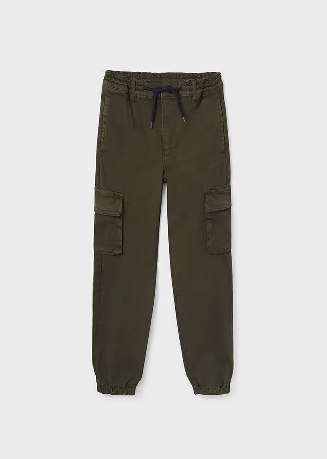 7529- Cargo pants for teen boy - Rosemary
