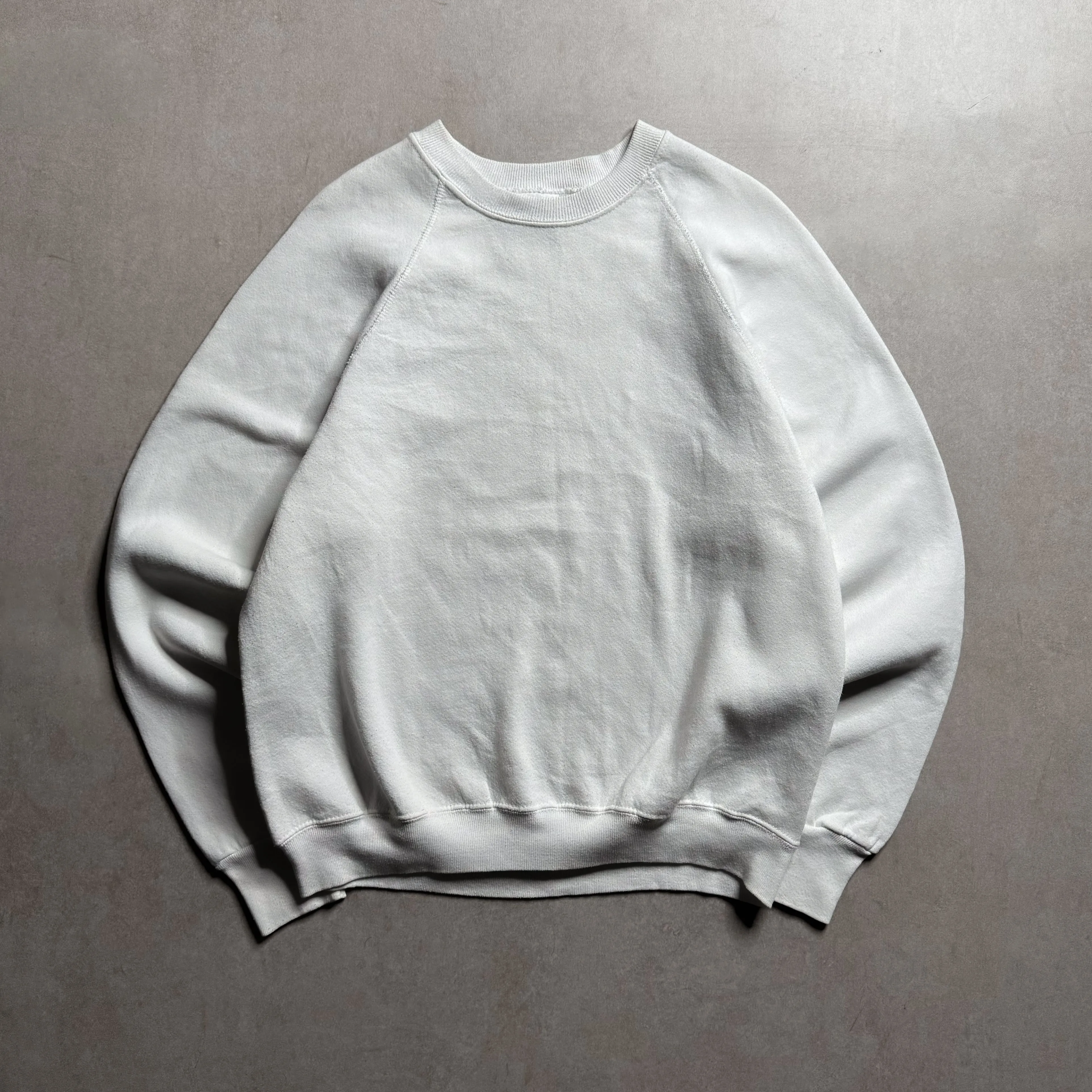 90s Lee White Sweatshirt - XL