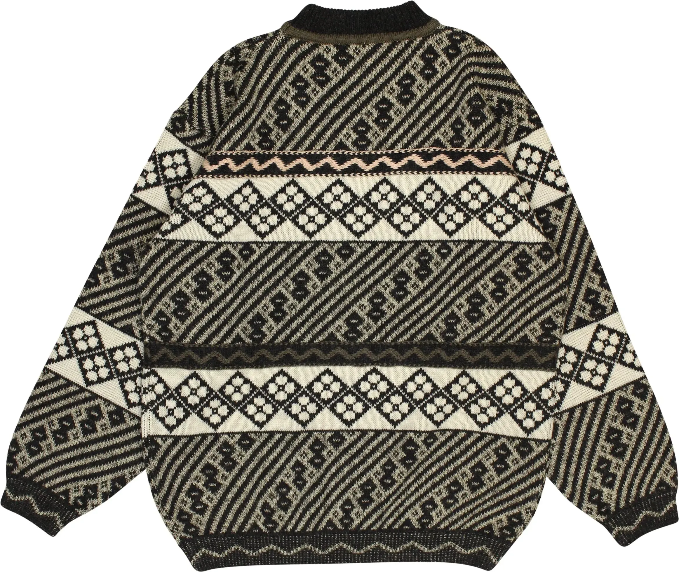 90s Patterned Jumper | ThriftTale