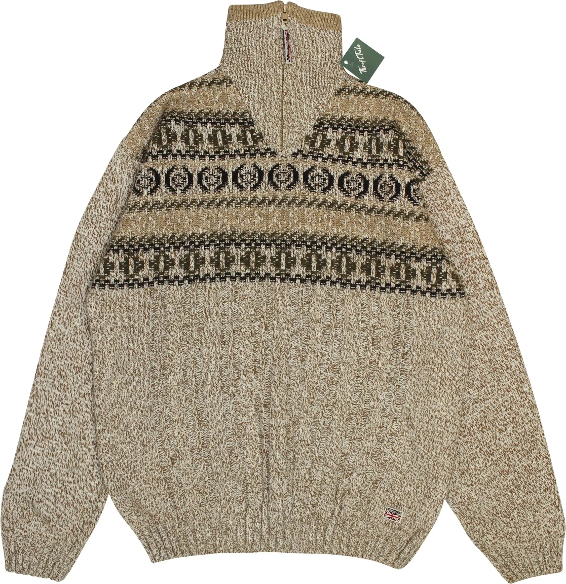 90s Quarter Neck Jumper | ThriftTale