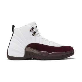 A ma maniére x nike women's air jordan 12 retro sp (white/ black/ burgundy crush red) sizes 6-10 dv6