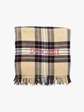     A SOFT IDEA  Classic Tartan Plaid Ski Lodge Throw    