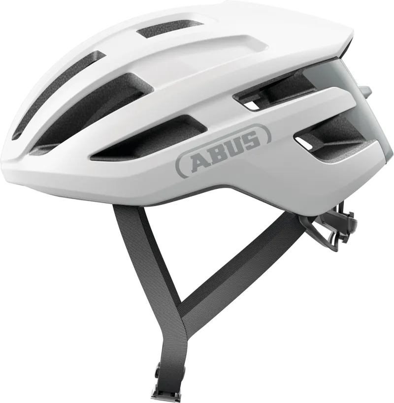 ABUS Powerdome Road Helmet In Polar White 51-55cm