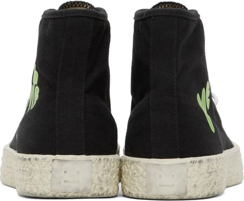 Acne Studios Black Print Sneakers