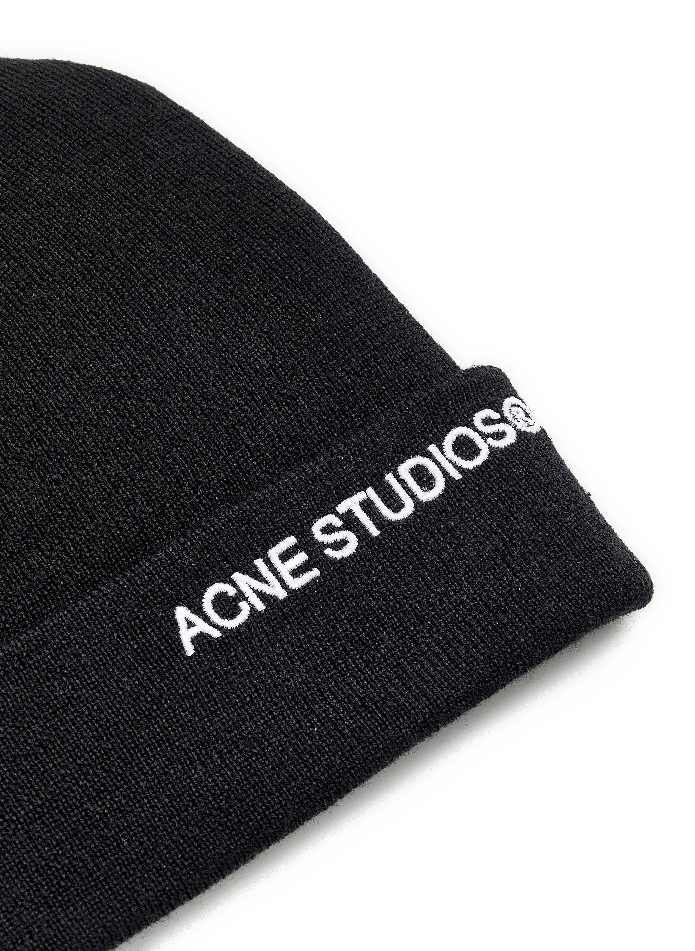 Acne studios  Wool beanie  - Black