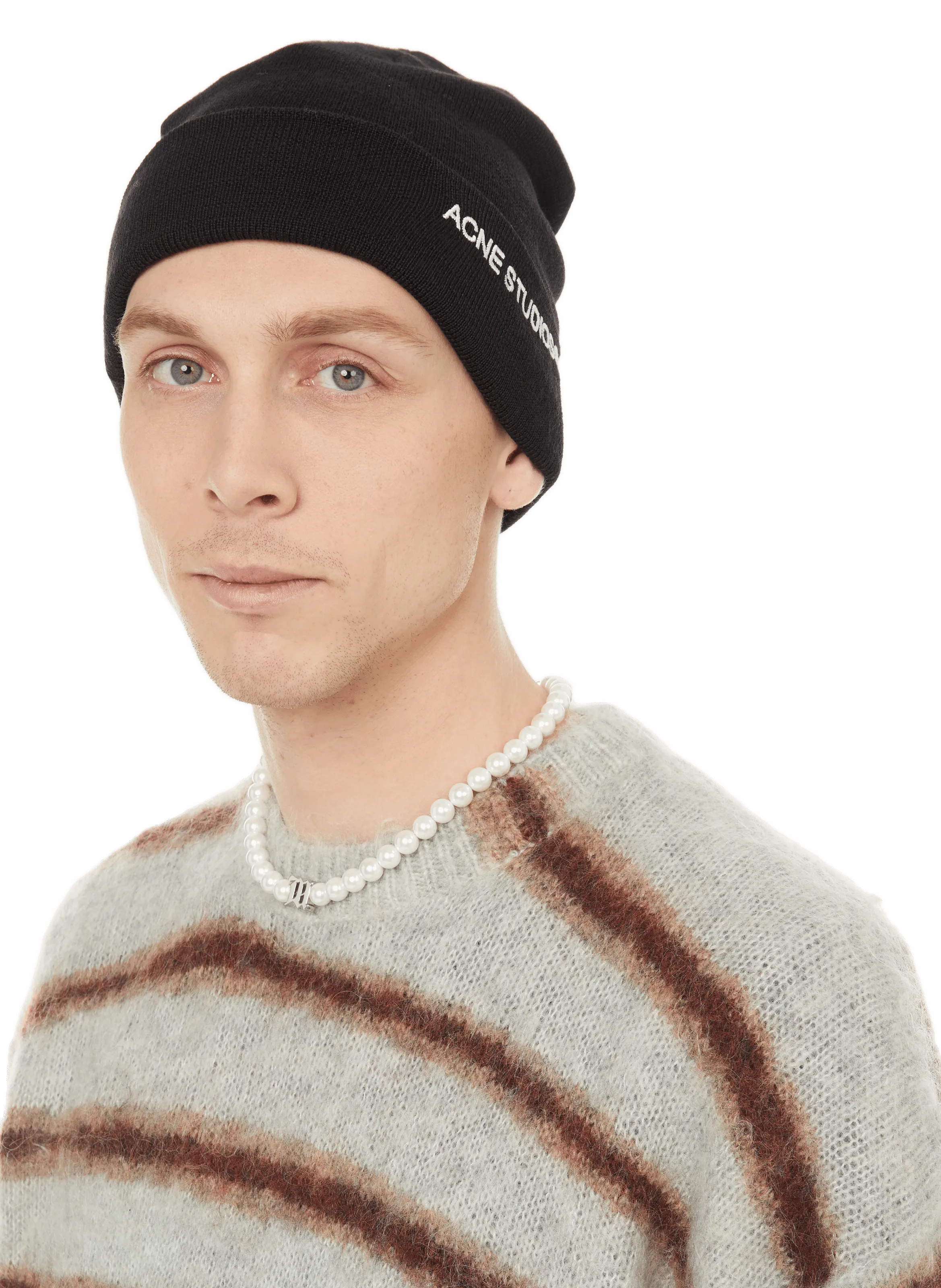 Acne studios  Wool beanie  - Black