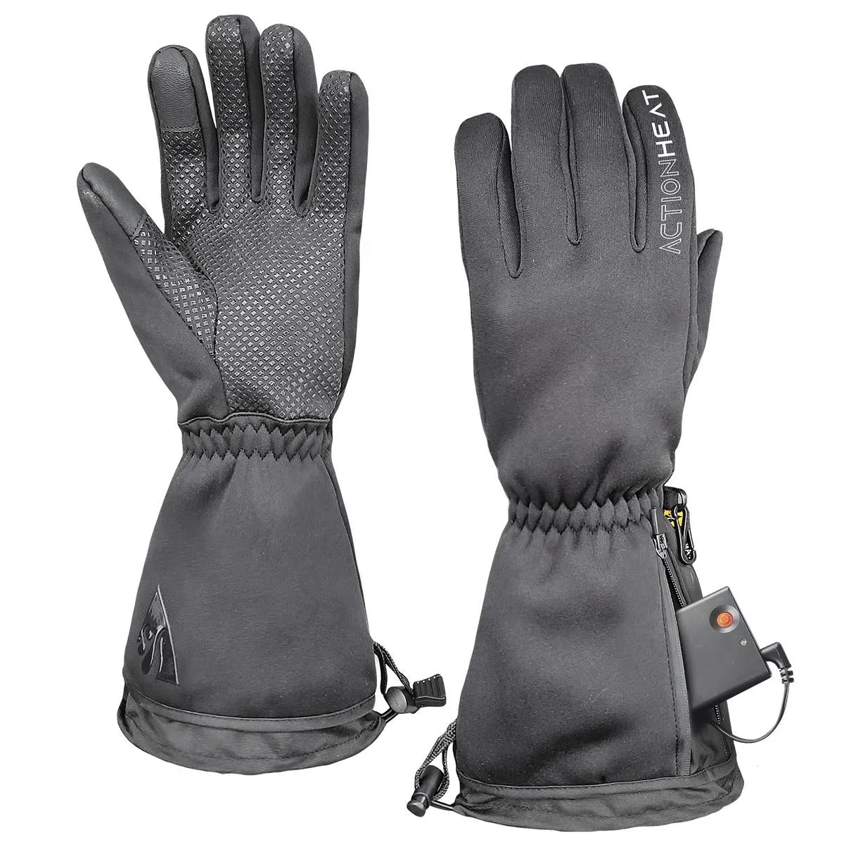 ActionHeat AA Battery-Powered Touch-Screen-Capable Heated Gloves for Men