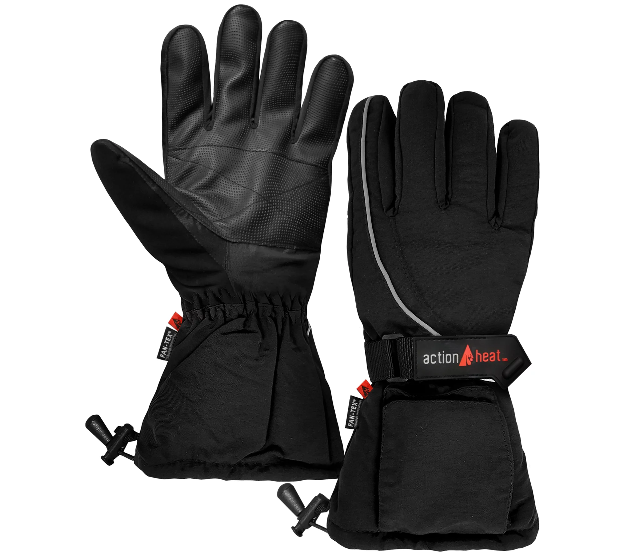 ActionHeat Men's AA Battery Heated Snow Gloves