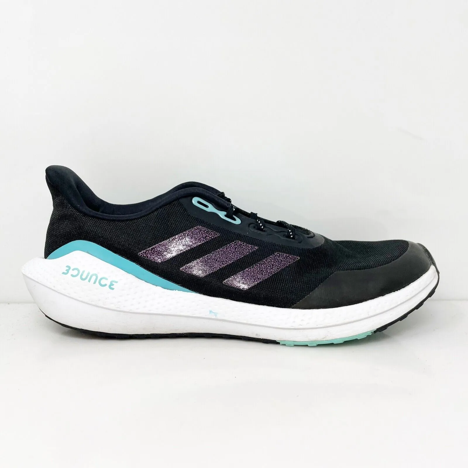 Adidas Boys EQ21 Run H01872 Black Running Shoes Sneakers Size 5