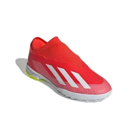 adidas Kids Soccer X Crazyfast League Laceless Turf (Little Kid/Big Kid)
