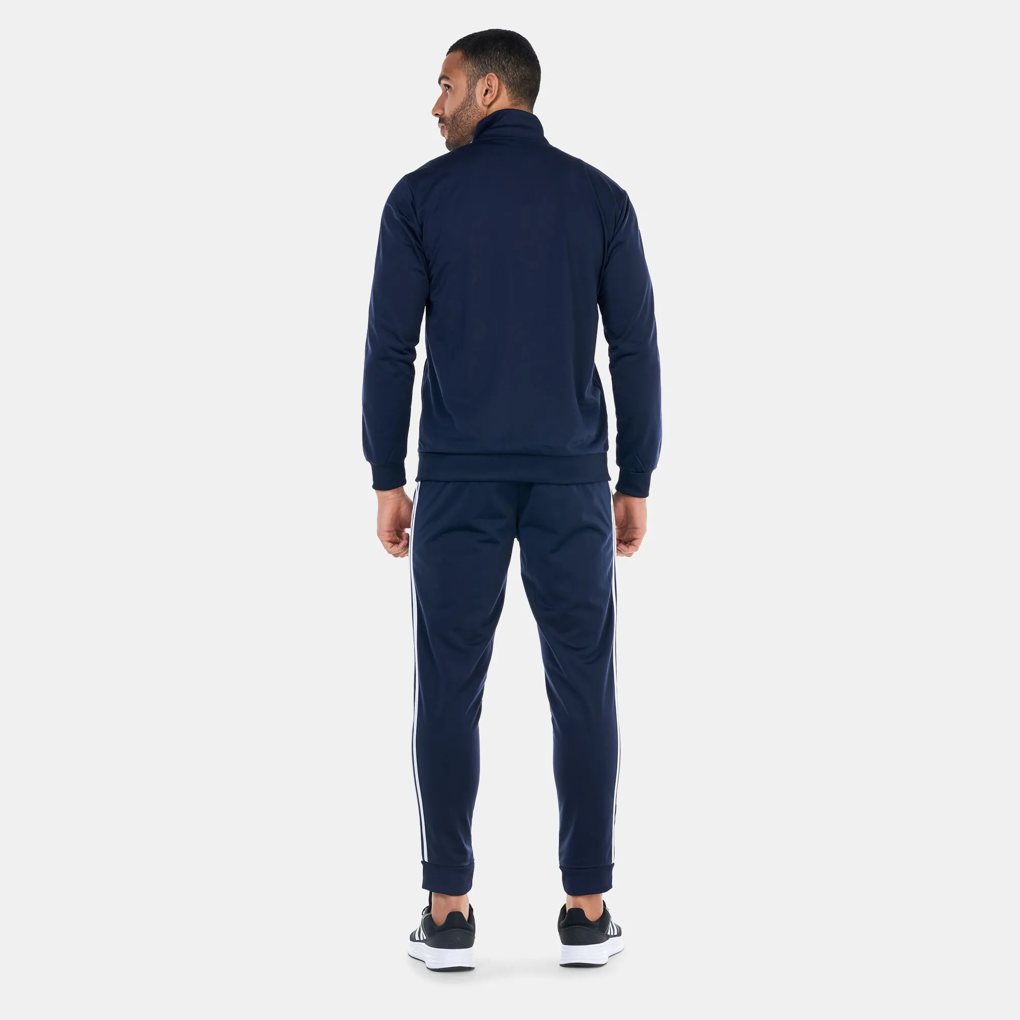 adidas Men's Basic 3-Stripes Tricot Tracksuit