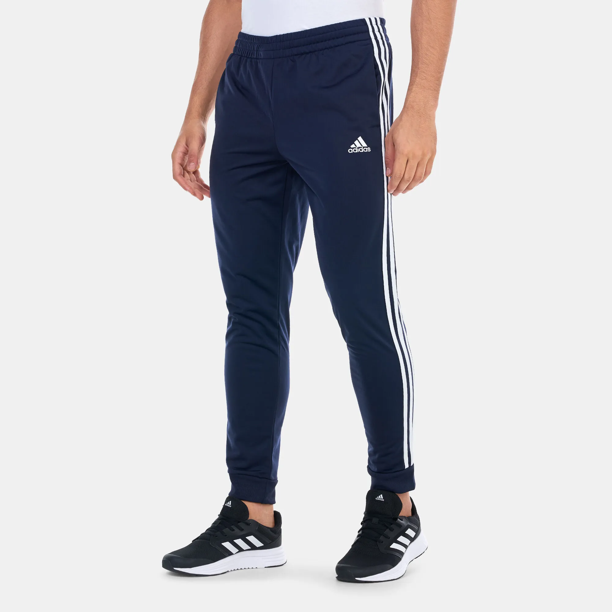 adidas Men's Basic 3-Stripes Tricot Tracksuit