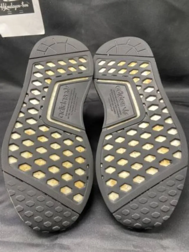 Adidas NMD_R1 J Sneakers Mesh Japan Core Black White Boy...
