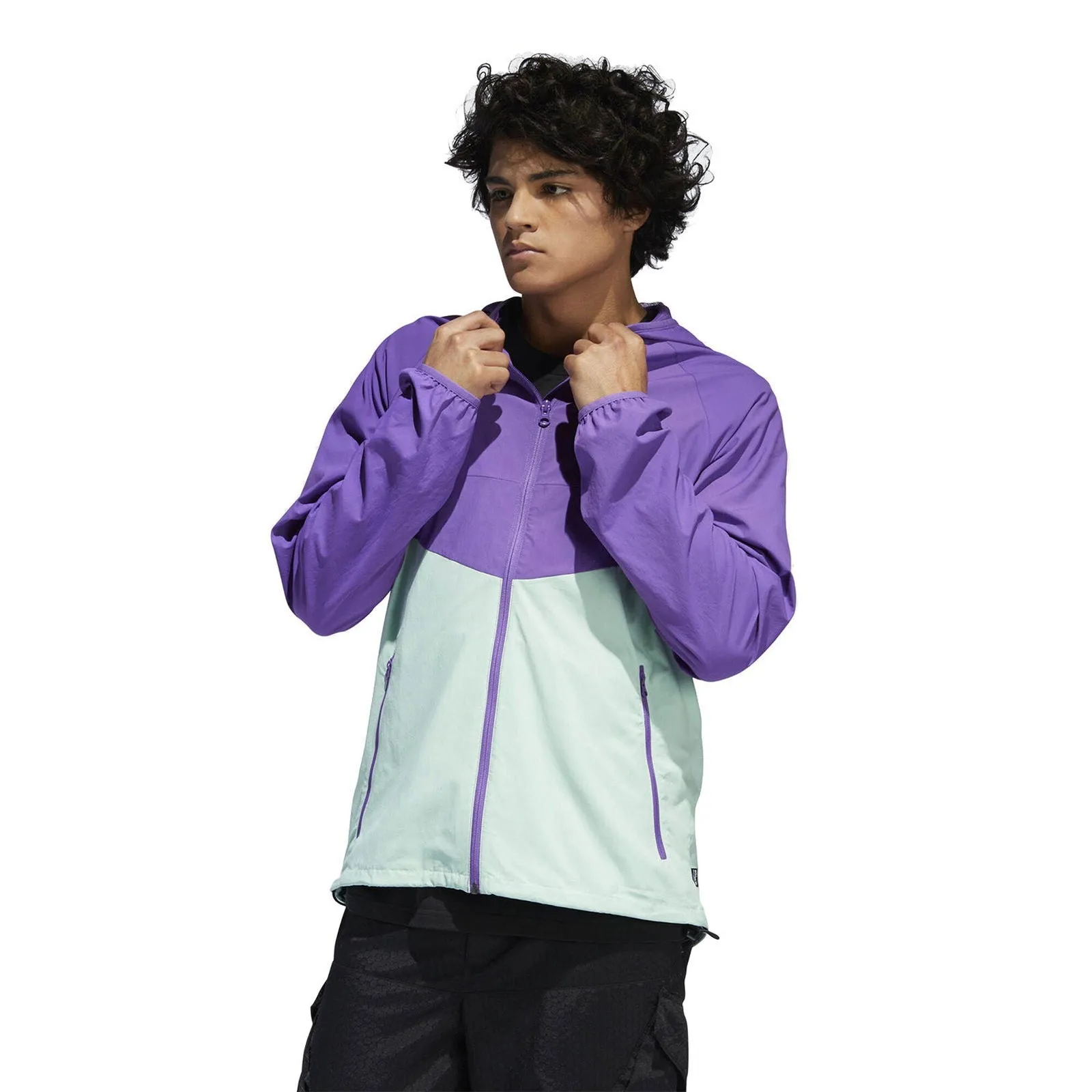 adidas Originals Dekum Packable Wind Jacket - Purple