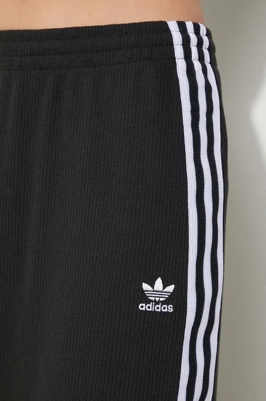 adidas Originals skirt Knitted Skirt black color IY7279