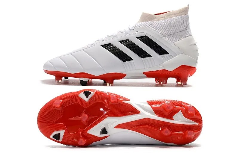 Adidas Predator 19.1 FG Mania - White/Black/Red