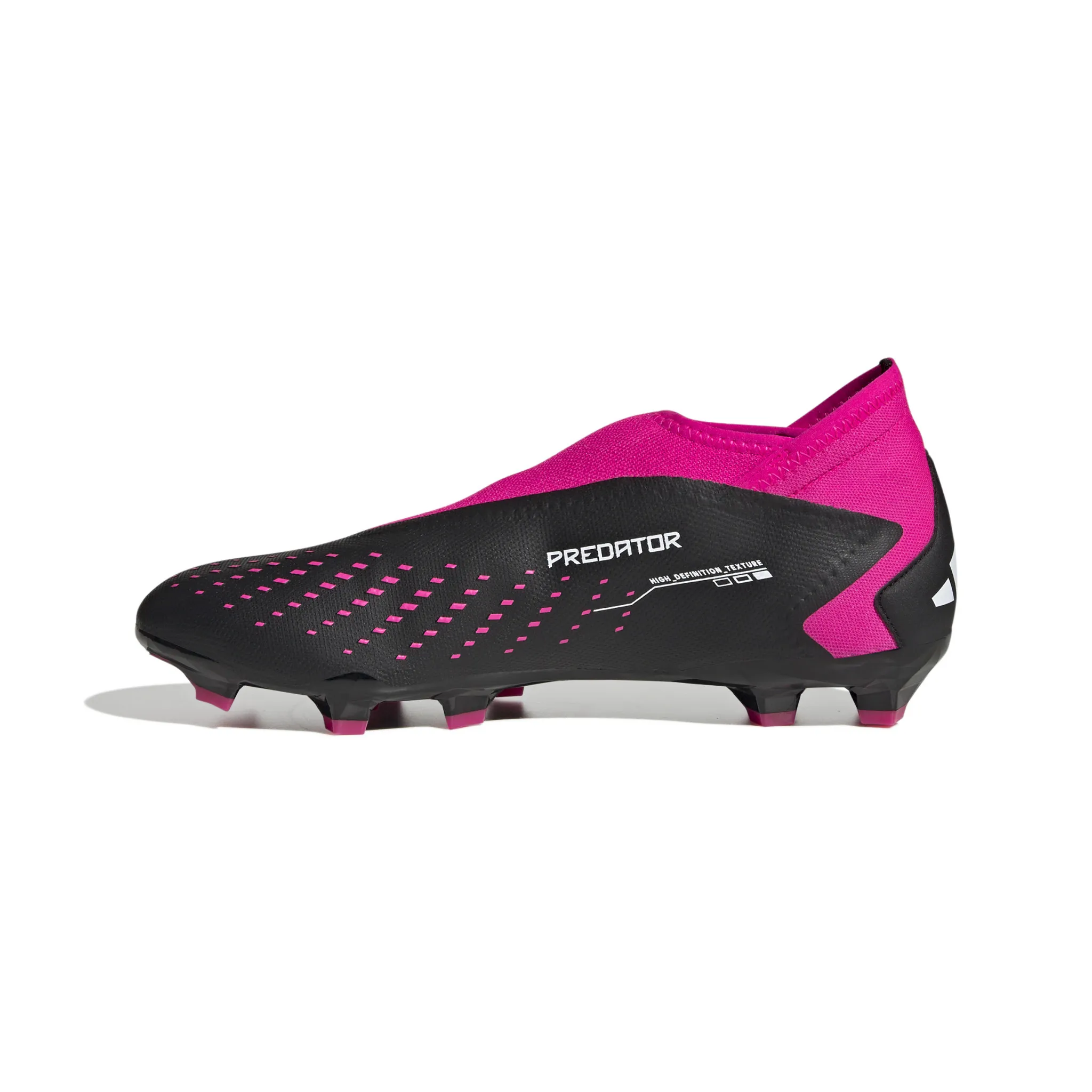 Adidas Predator Accuracy.3 Laceless FG (Black/Pink)