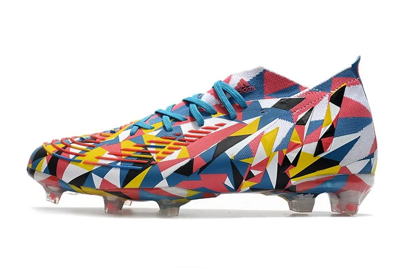 adidas Predator Edge.1 FG Geometric - Bright Blue/Yellow/Solar Red