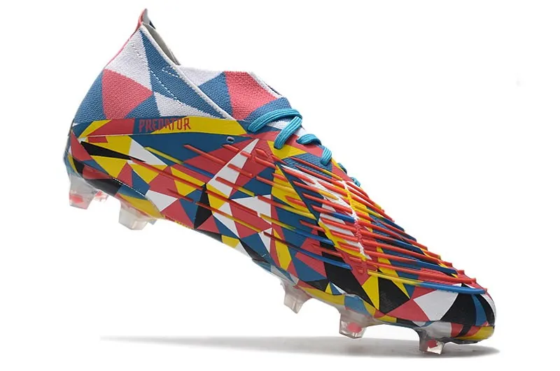 adidas Predator Edge.1 FG Geometric - Bright Blue/Yellow/Solar Red