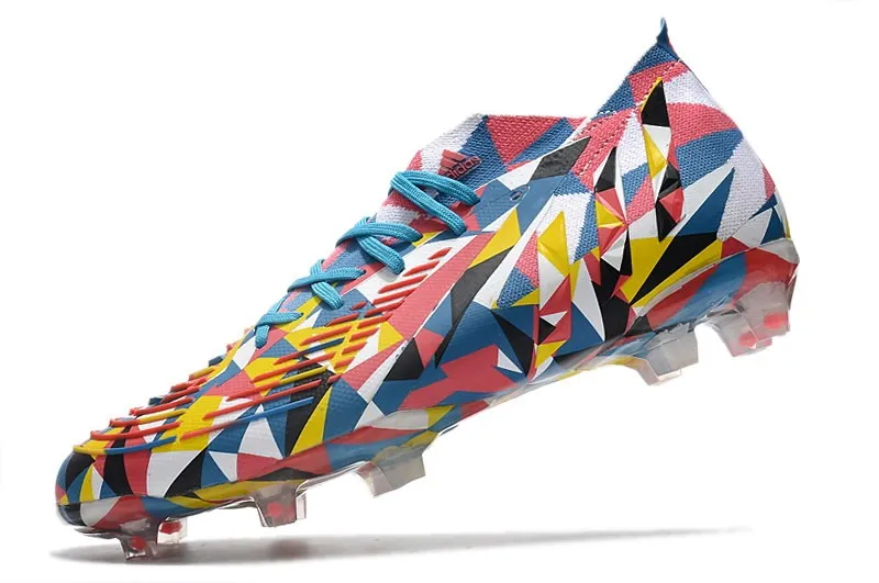 adidas Predator Edge.1 FG Geometric - Bright Blue/Yellow/Solar Red