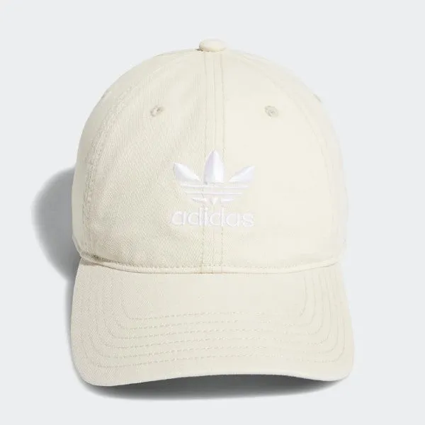 adidas Relaxed Strap-Back Hat - White