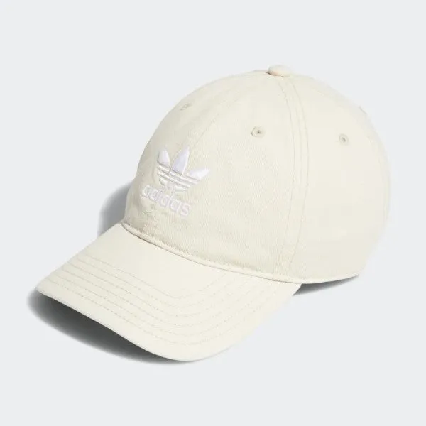 adidas Relaxed Strap-Back Hat - White