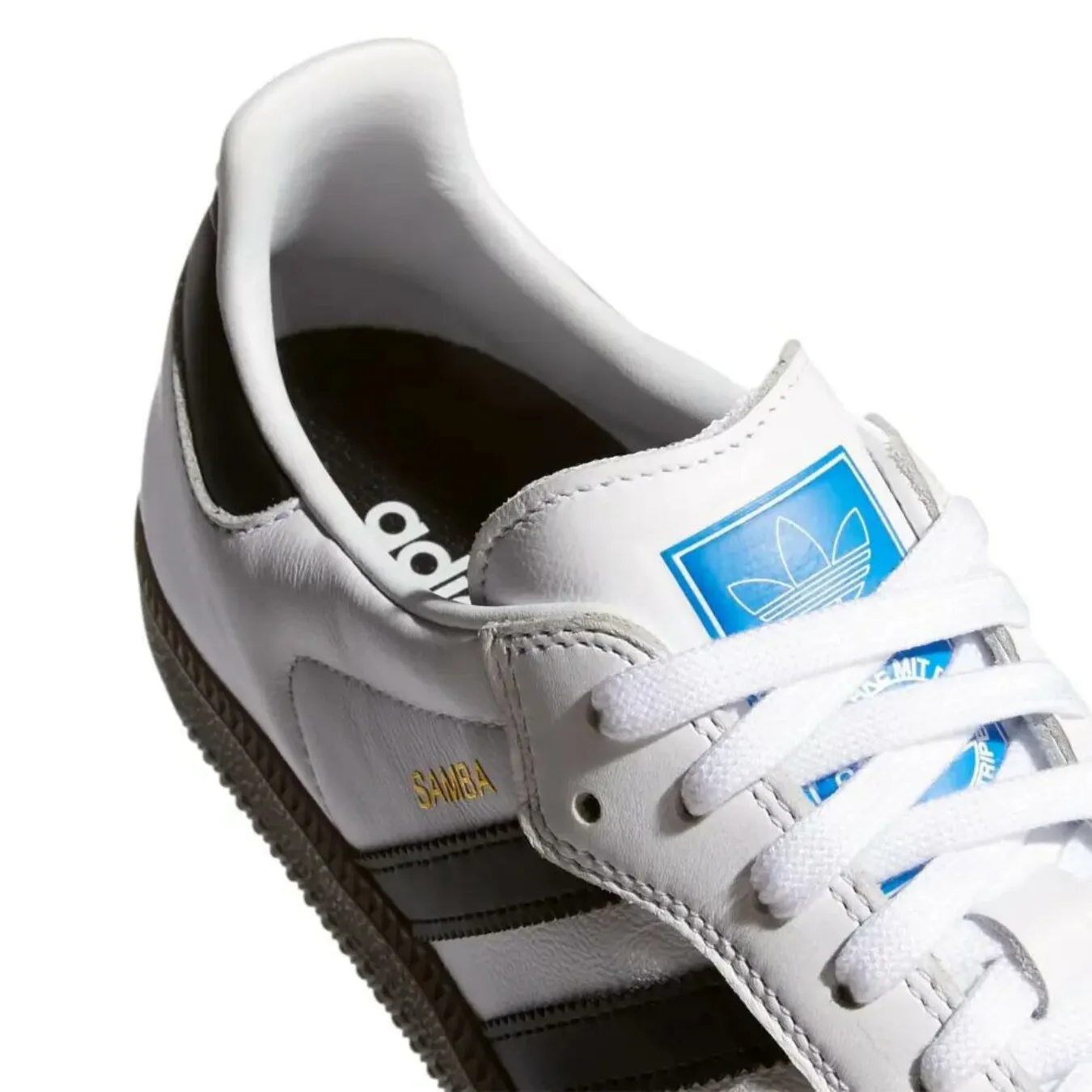 Adidas Samba Adv white black gum