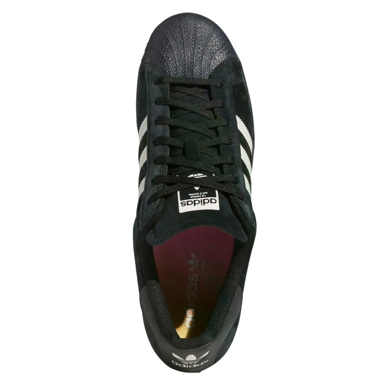 ADIDAS SUPERSTAR ADV BLACK ZERO SPARK