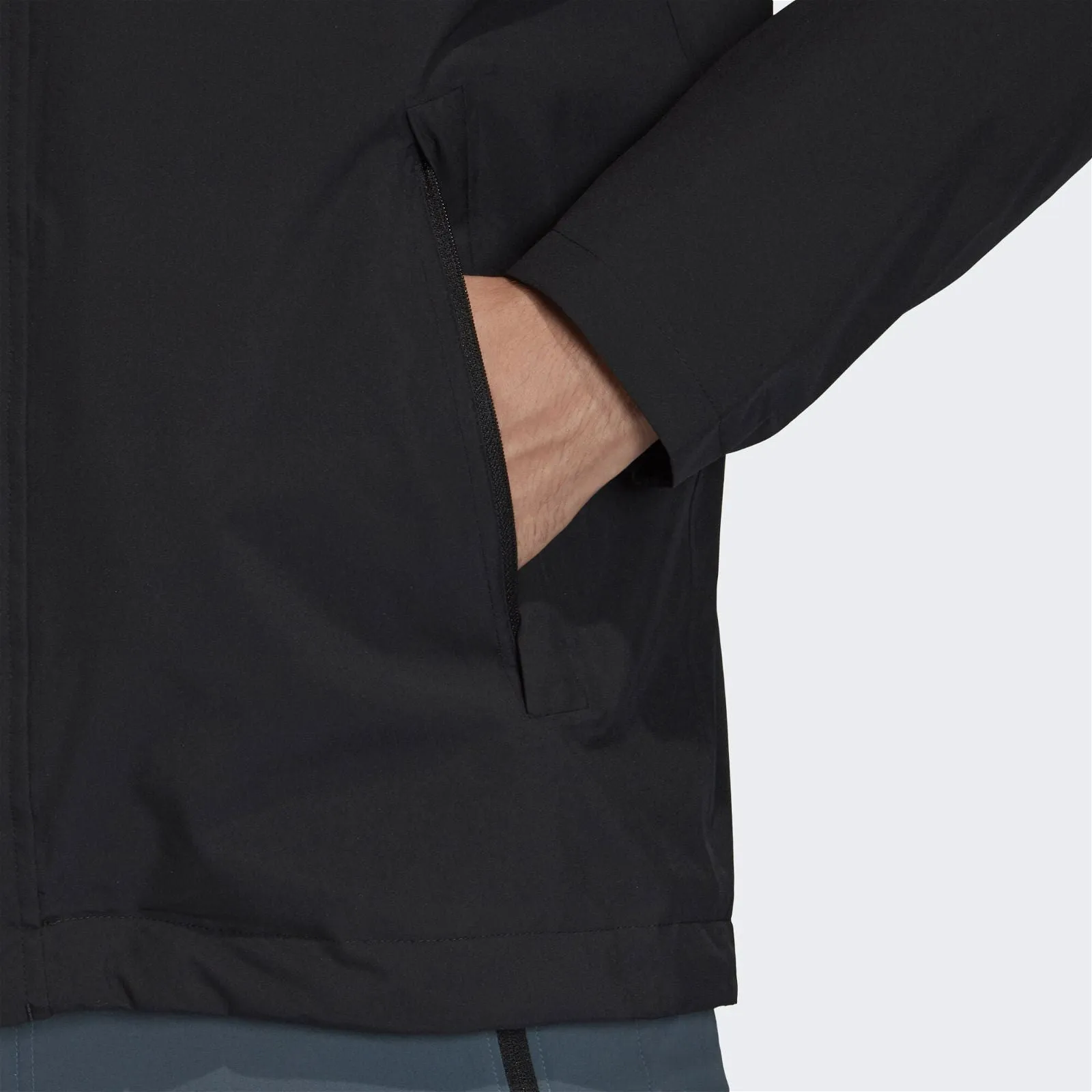 adidas Terrex AX Technical Hooded Jacket - Black